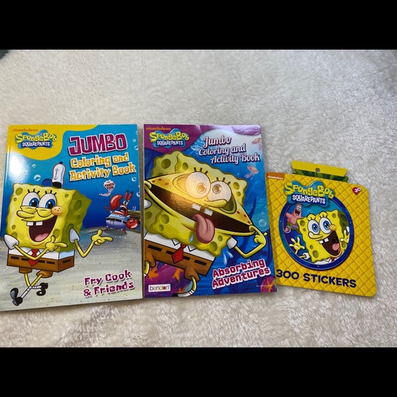 SpongeBob SquarePants Coloring and Activity Book - Picture 3 of 7